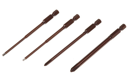 Násada pro akku šroubovák (4) - imbus 2.0 & 2.5mm + křížový šroubovák 4.0 & 5.8mm