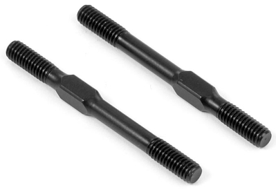 Nastavitelné táhlo spojovačky M4 levý/pravý závit 45 mm – HUDY pružinová ocel (2 ks)