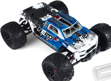RC auto Nero monster truck 6S BLX EDC
