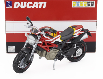 Newray Ducati Monster 796 N 46 2011 1:12 Červená Bílá Žlutá