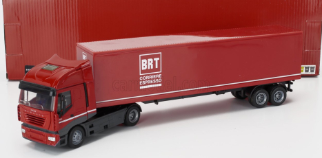 Newray Iveco fiat Stralis 540 Truck Cassonato Brt Bartolini Corriere Espresso 2009 1:43 Red