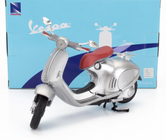 Newray Piaggio Vespa 946 Bellissima 2014 1:12 Silver
