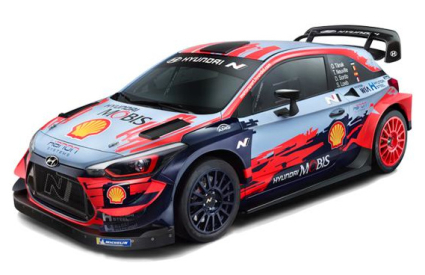 ROZBALENO - NINCORACERS Hyundai i20 Coupe WRC 1:16 2.4GHz RTR