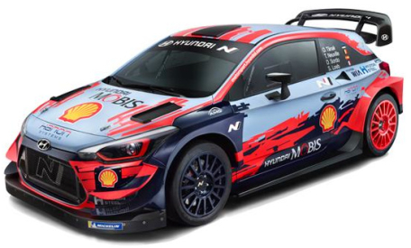 BAZAR - NINCORACERS Hyundai i20 Coupe WRC 1:16 2.4GHz RTR