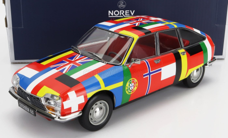 Norev Citroen Gs Flags 1972 1:18 Různé