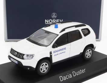 Norev Dacia Duster Police Equipe Cynophile 2020 1:43 Bílá