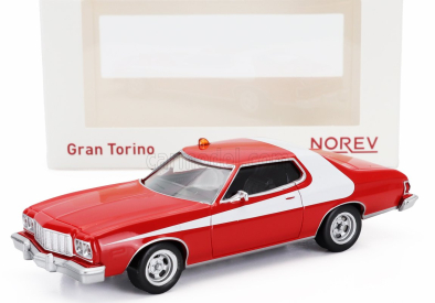 Norev Ford usa Gran Torino Coupe 1976 1:43 Červená Bílá