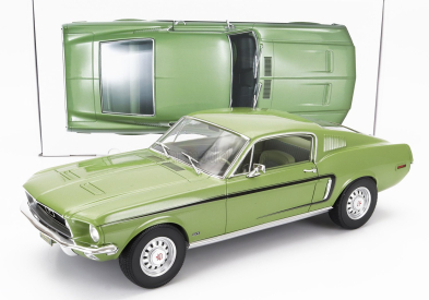 Norev Ford usa Mustang Fastback Gt Coupe 1968 1:12 Zelená