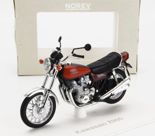 Norev Kawasaki Z900 1973 1:18 Hnědá Oranžová