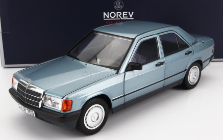 Norev Mercedes benz 190e (w201) 1984 1:18 Světle Modrá Met
