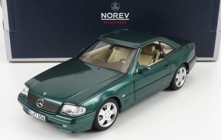 Norev Mercedes benz Sl-class Sl500 1999 1:18 Green Met