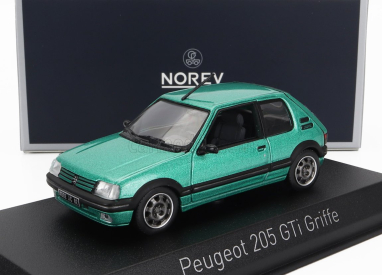 Norev Peugeot 205 1.9 Gti Griffe 1990 1:43 Green Met