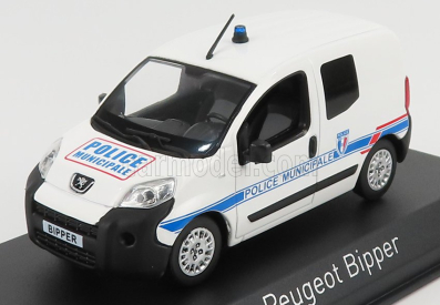 Norev Peugeot Bipper Police Municipale 2009 1:43 Bílá