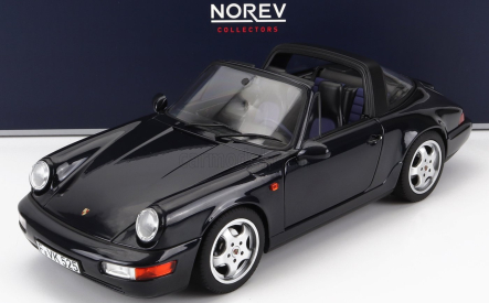 Norev Porsche 911 964 Carrera 4 Targa 1991 1:18 Blue