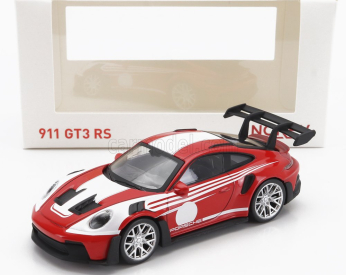 Norev Porsche 911 992 Gt3 Rs Coupe Salzburg Livery 2022 1:43 Červená Bílá