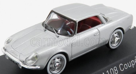 Norev Renault A108 2+2 Coupe 1961 1:43 Silver