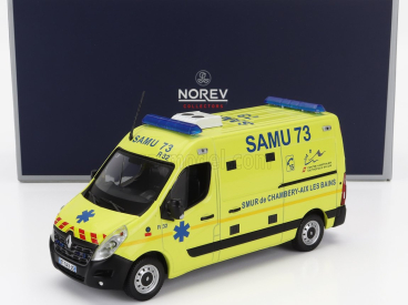 Norev Renault Master Van Samu Ambulance 2014 1:43 Žlutá