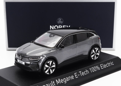 Norev Renault Megane E-tech 100% Electric 2022 1:43 Šedá Černá