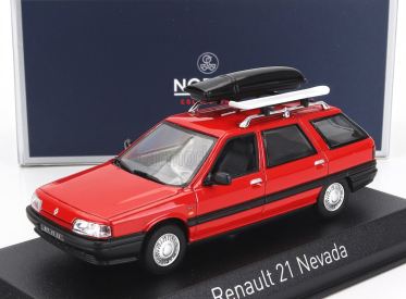 Norev Renault R21 Nevada Sw Station Wagon 1989 1:43 Red
