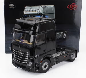 Nzg Mercedes benz Actros L 1863 Gigaspace 4x2 Tractor Truck 2-assi 2023 1:18 Black