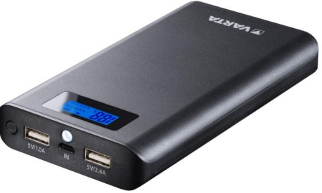 VARTA Powerbanka 13000 mAh s LCD displejem