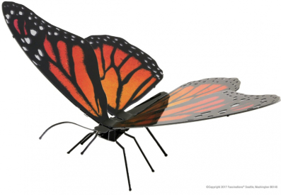 Ocelová stavebnice Butterfly Monarch
