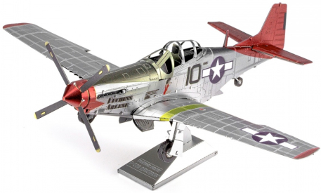 Ocelová stavebnice P-51D Mustang
