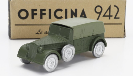 Officina-942 Bianchi Vm 6c Cabriolet Closed 1939 1:76 Vojenská Zelená