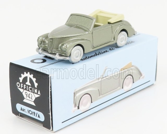 Officina-942 Fiat 1100b Cabriolet 1948 1:76 Green Met