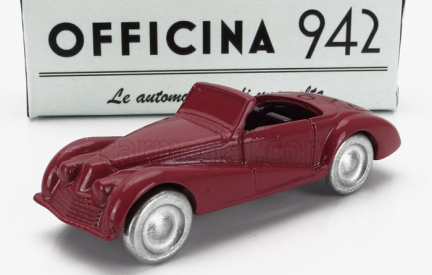 Officina-942 Fiat 2800 Spider Bertone 1943 1:76 Red