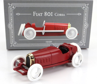 Officina-942 Fiat 801 Spider Corsa 1920 1:43 Tmavě Červená