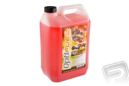 Optimix RACE 25% 5l palivo pro CAR (v ceně SPD 12,84 kč/L)