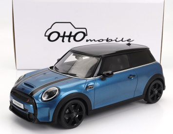 Otto-mobile Mini Cooper S 2021 1:18 Modrá Černá