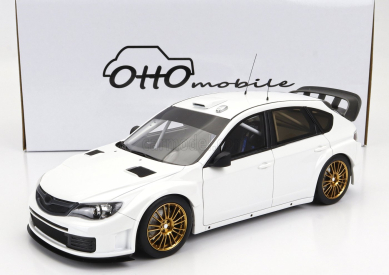 Otto-mobile Subaru Impreza Wrc08 Prodrive Factory Setting Base Rally 2008 1:18 Bílá