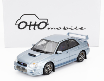 Otto-mobile Subaru Impreza Wrx Sti Wr1 Peter Solberg Edition 2003 1:18 Ice Blue Met