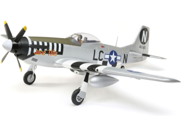 P-51D Mustang 1.2m SAFE Select BNF Basic