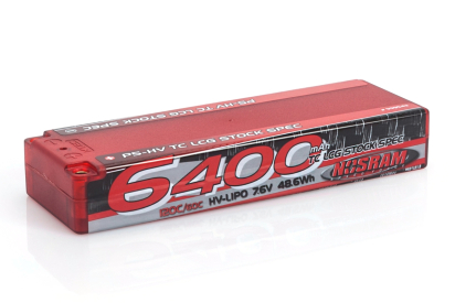 P5-HV TC LCG Stock Spec GRAPHENE 6400mAh Hardcase Battery - 7.6V LiPo - 120C/60C