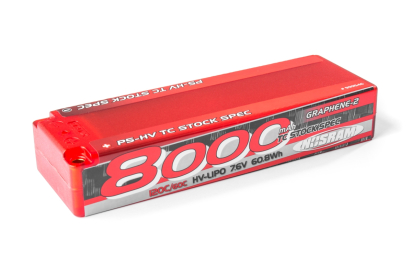 P5-HV TC Stock Spec GRAPHENE-2 8000mAh Hardcase - 7,6V - 120C/60C