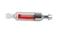 Palivový filtr 7x23mm stříbrný