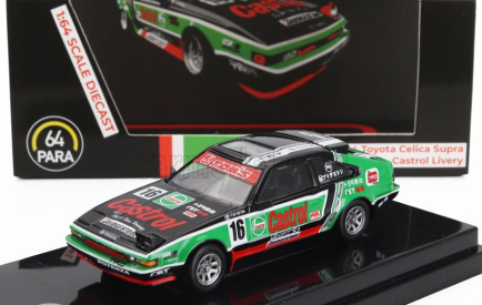 Paragon-models Toyota Celica Supra Xx Team Castrol N 16 Racing 1984 1:64 Zelená Černá