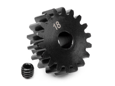 Pastorek 18 zubů (modul 1M) pro 5mm hřídel