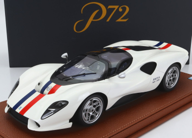 Peako De tomaso P72 2020 1:18 Lesklá Bílá