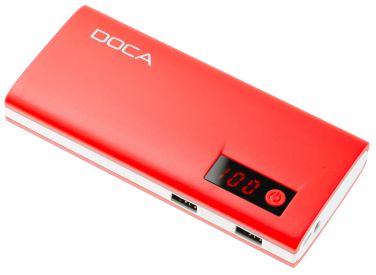 DOCA 13000 mAh, červená