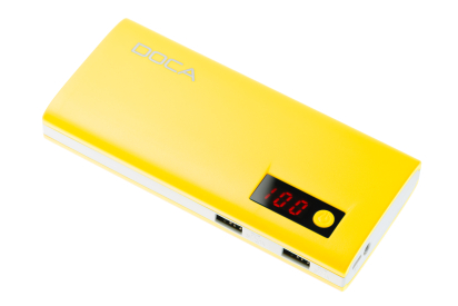 DOCA 13000 mAh, žlutá