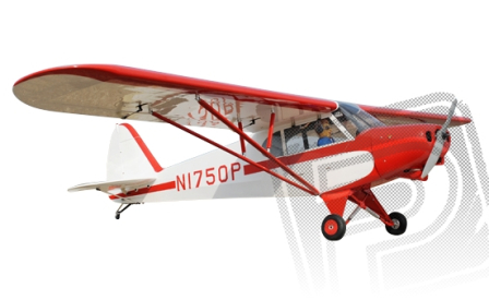 PH114 PA-18 Super Cub 2730mm 1:4 ARF - Vystavený