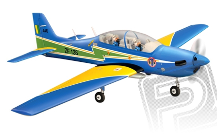 PH158 (PH041) TUCANO MK.2 60 ARF 1700mm rozp.