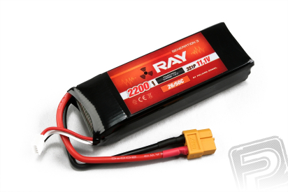 Phantom náhradní Li-Pol 2200mAh/11,1 26/50C (G3 RAY)
