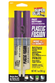 Plastic fusion (1oz 28,3g) dvousložkové lepidlo na plasty