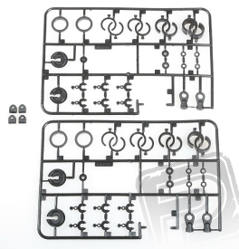 Plastové díly tlumiče, EK-4,EB-4 S2