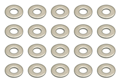 Podložky, 2,5mm 20 ks.